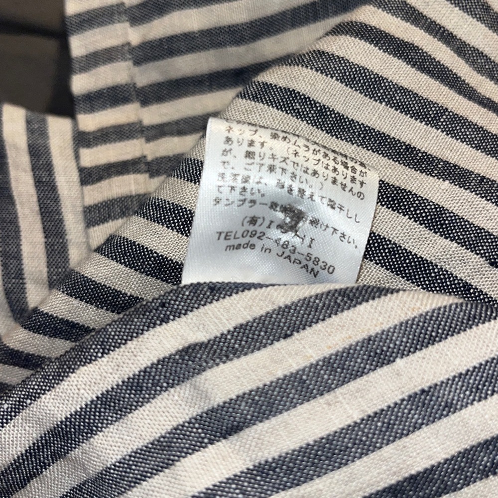 Ichi Antiquités | Linen Button-Down Shirt - Picture 9 of 9